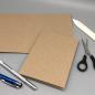 Preview: Karte A6 Papier Grußkarten Kraftpapier Werkzeuge